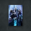 JACKSON COLE - WARCRAFT - Le Roi-Liche assis