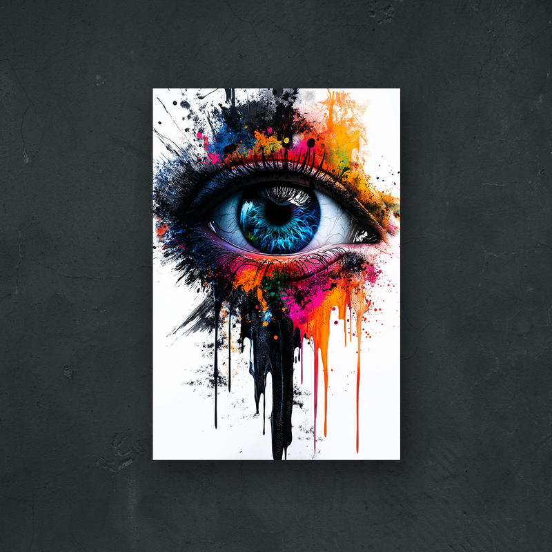 NOTRE COLLECTION - ABSTRAIT - Blue Eye on You