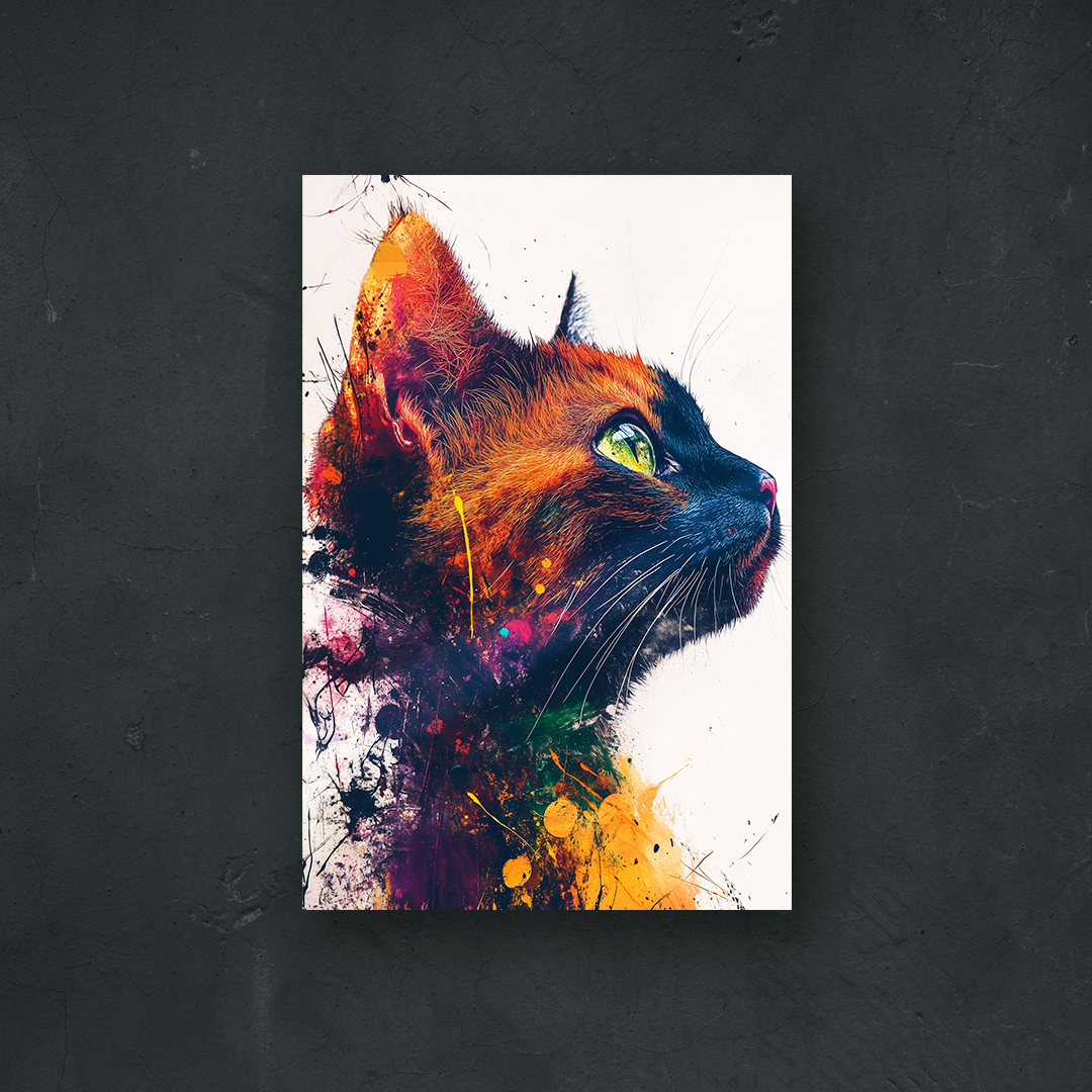 NOTRE COLLECTION - ABSTRAIT - Le regard félin