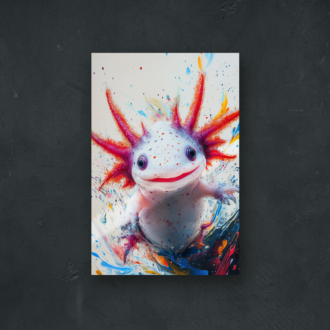 NOTRE COLLECTION - ABSTRAIT - Vibin Axolotl