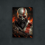 JACKSON COLE - GOD OF WAR - Kratos aux yeux flamboyants