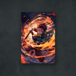 FUJIMOTO AYUMU - DEMON SLAYER - Tanjiro's fire breathing