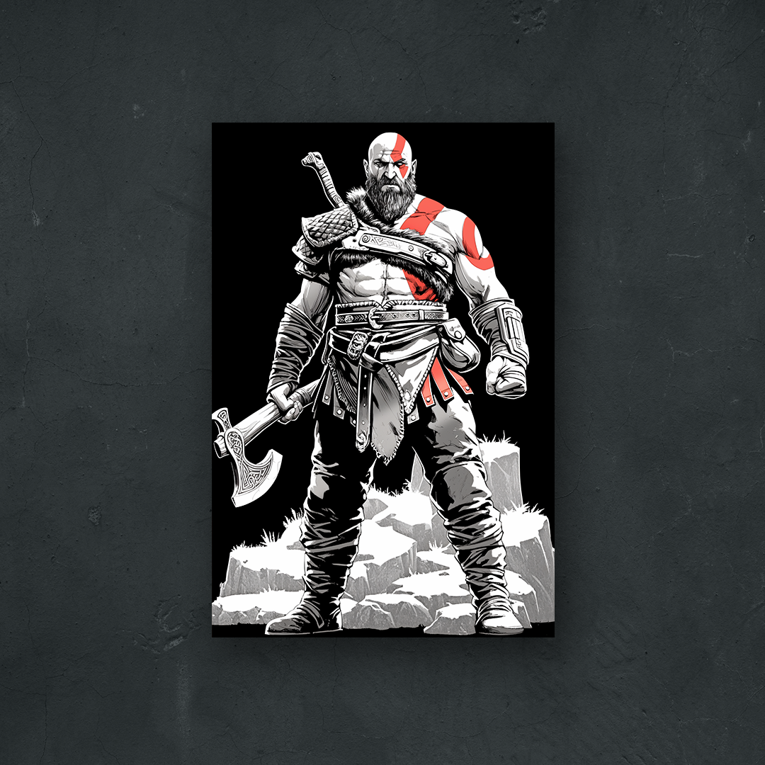 JACKSON COLE - GOD OF WAR - Graphic Kratos