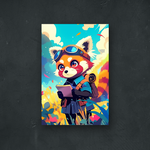 NOTRE COLLECTION - STYLE ANIME - Le panda roux explorateur