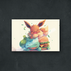 FUJIMOTO AYUMU - POKÉMON - Burger Évoli et Bulba