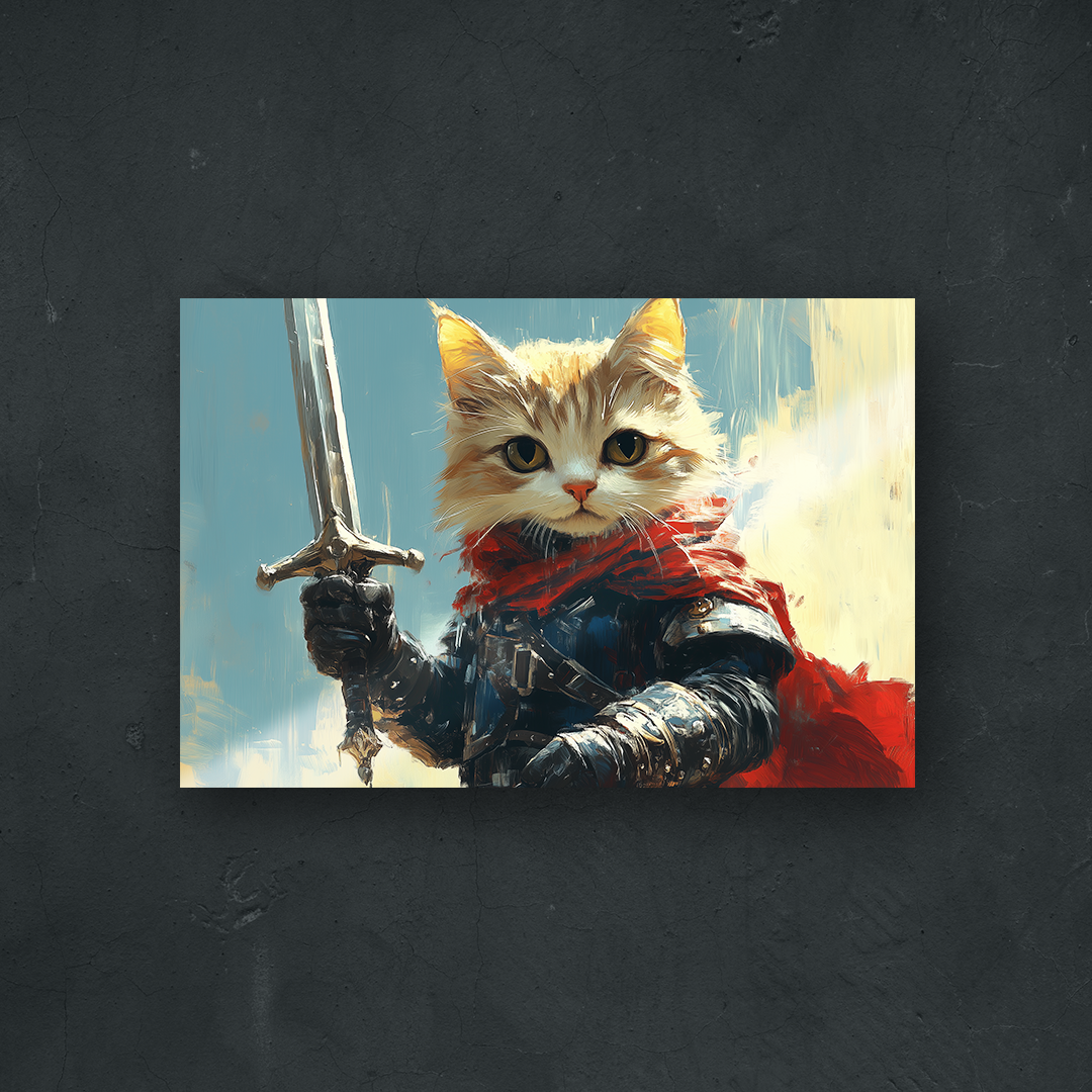 NOTRE COLLECTION - FANTASY - Mighty Cat Knight
