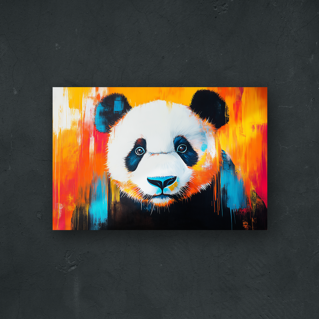 NOTRE COLLECTION - ABSTRAIT - Panda Splashed