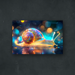 NOTRE COLLECTION - NATURE - Un escargot lumineux