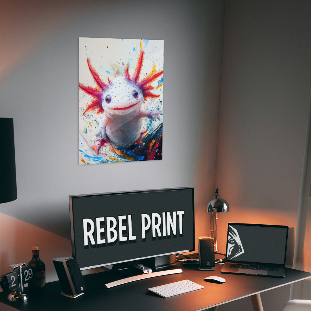 NOTRE COLLECTION - ABSTRAIT - Vibin Axolotl