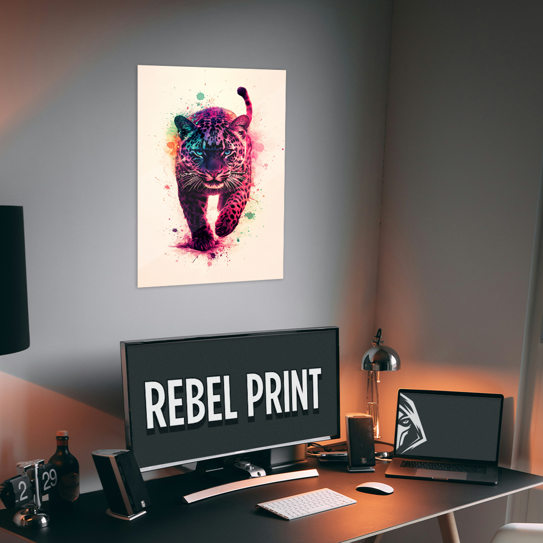 OUR COLLECTION - ABSTRACT - Rainbow Leopard