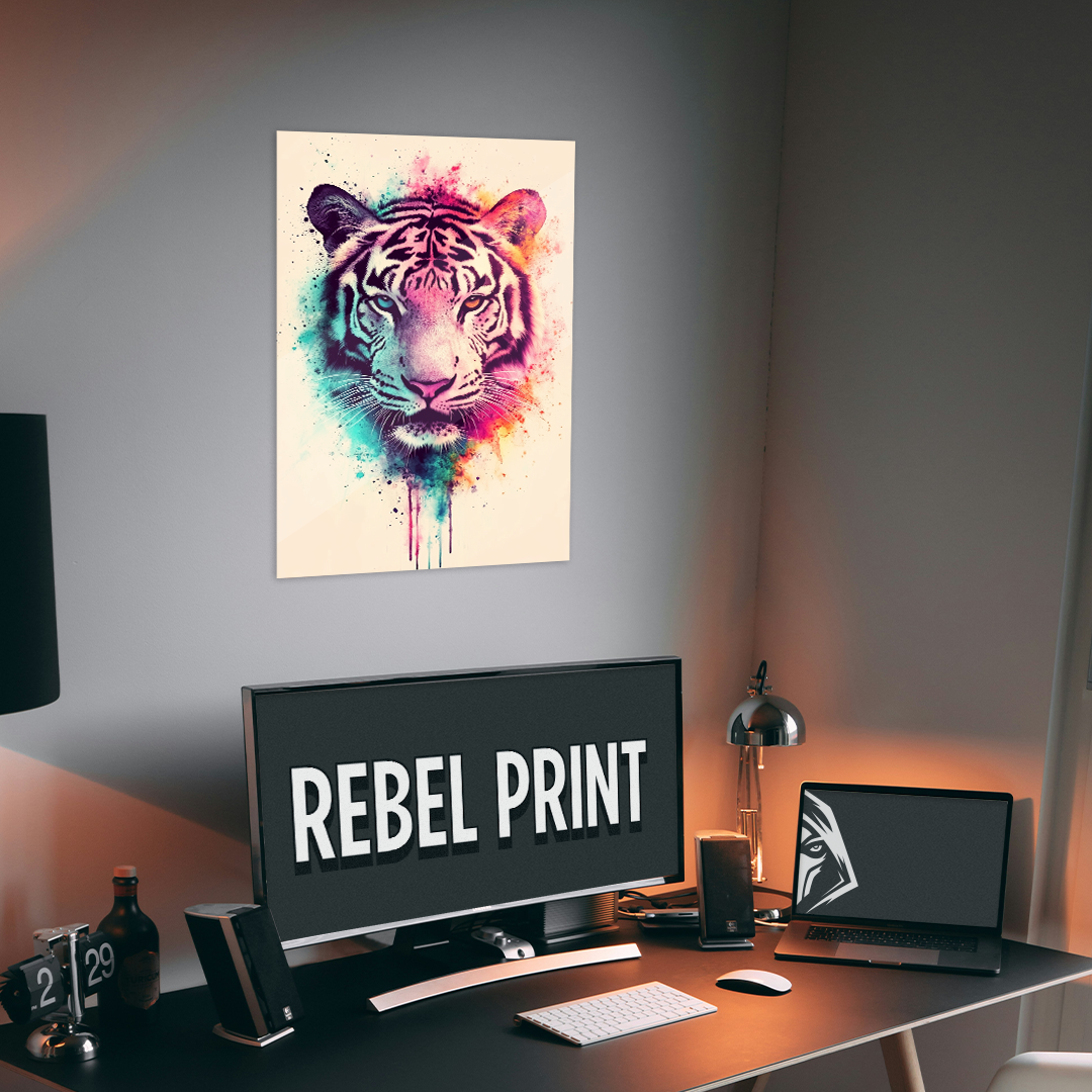 NOTRE COLLECTION - ABSTRAIT - Éclaboussure de Tigre