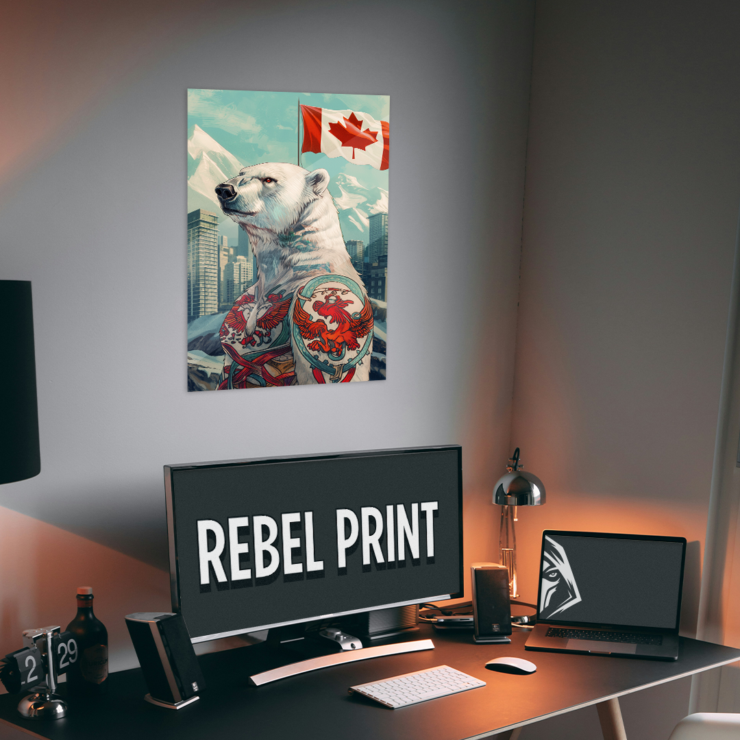 OUR COLLECTION - ABSTRACT - Canadian Polar Bear