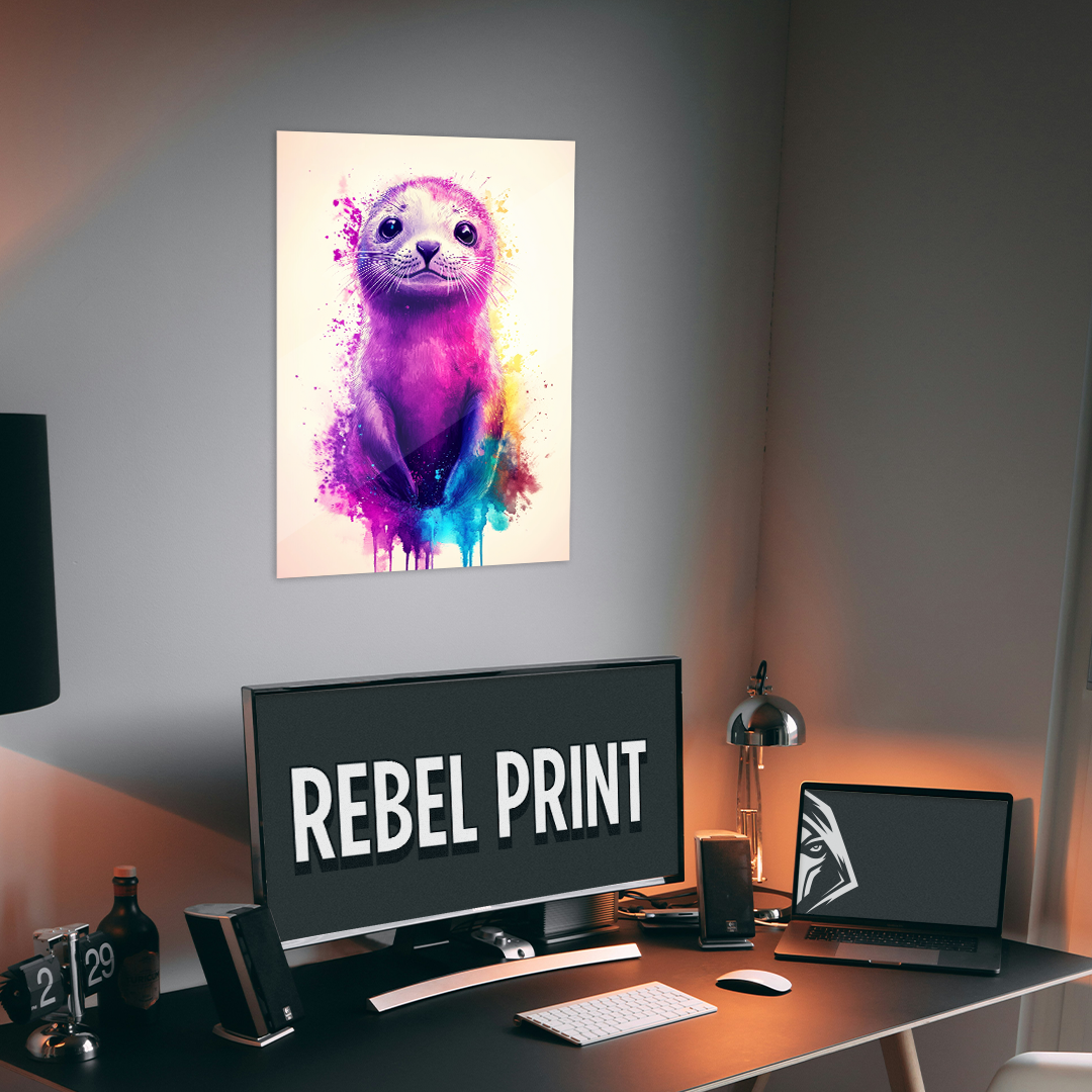 OUR COLLECTION - ABSTRACT - Splashy Seal