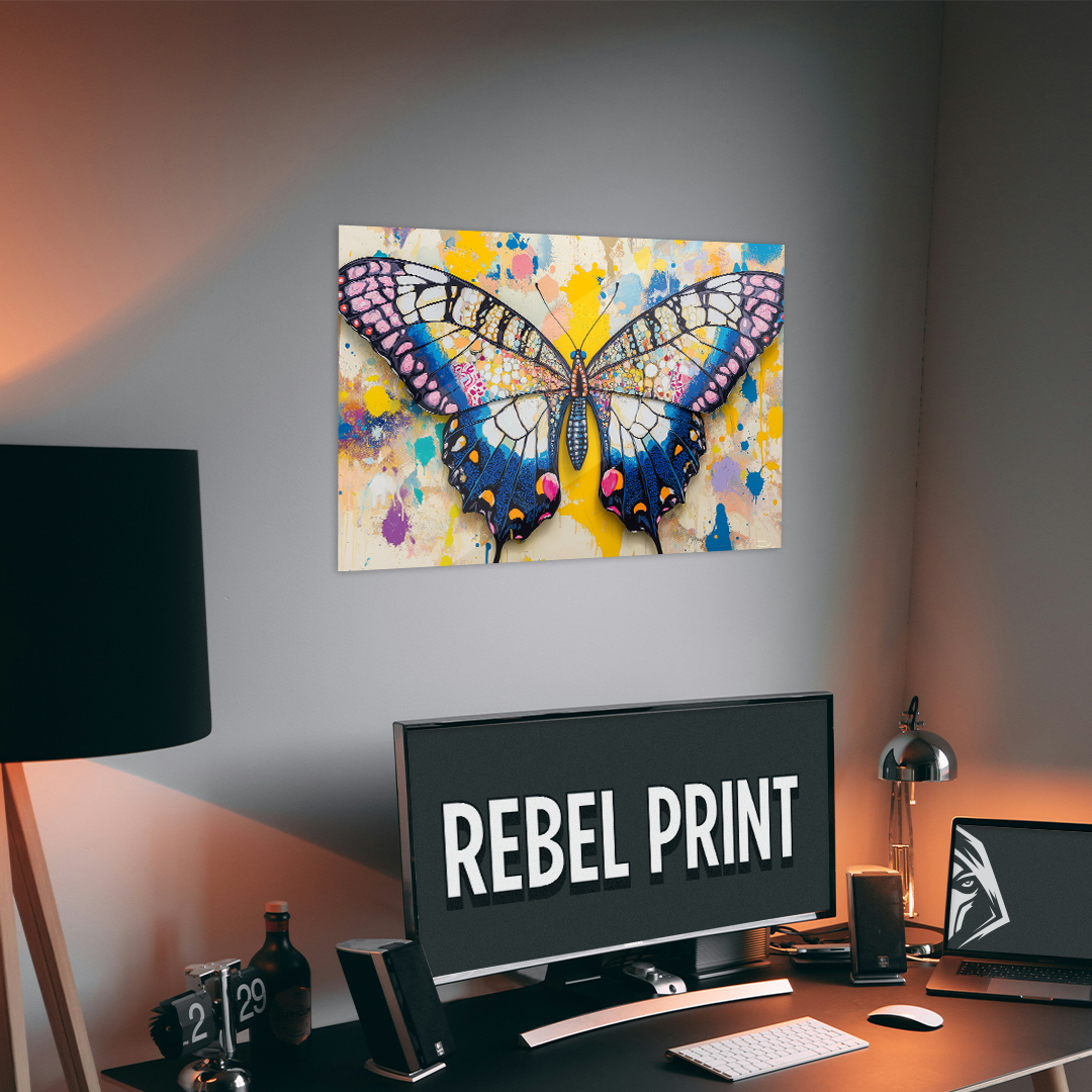 OUR COLLECTION - ABSTRACT - Butterfly outside of your stomach