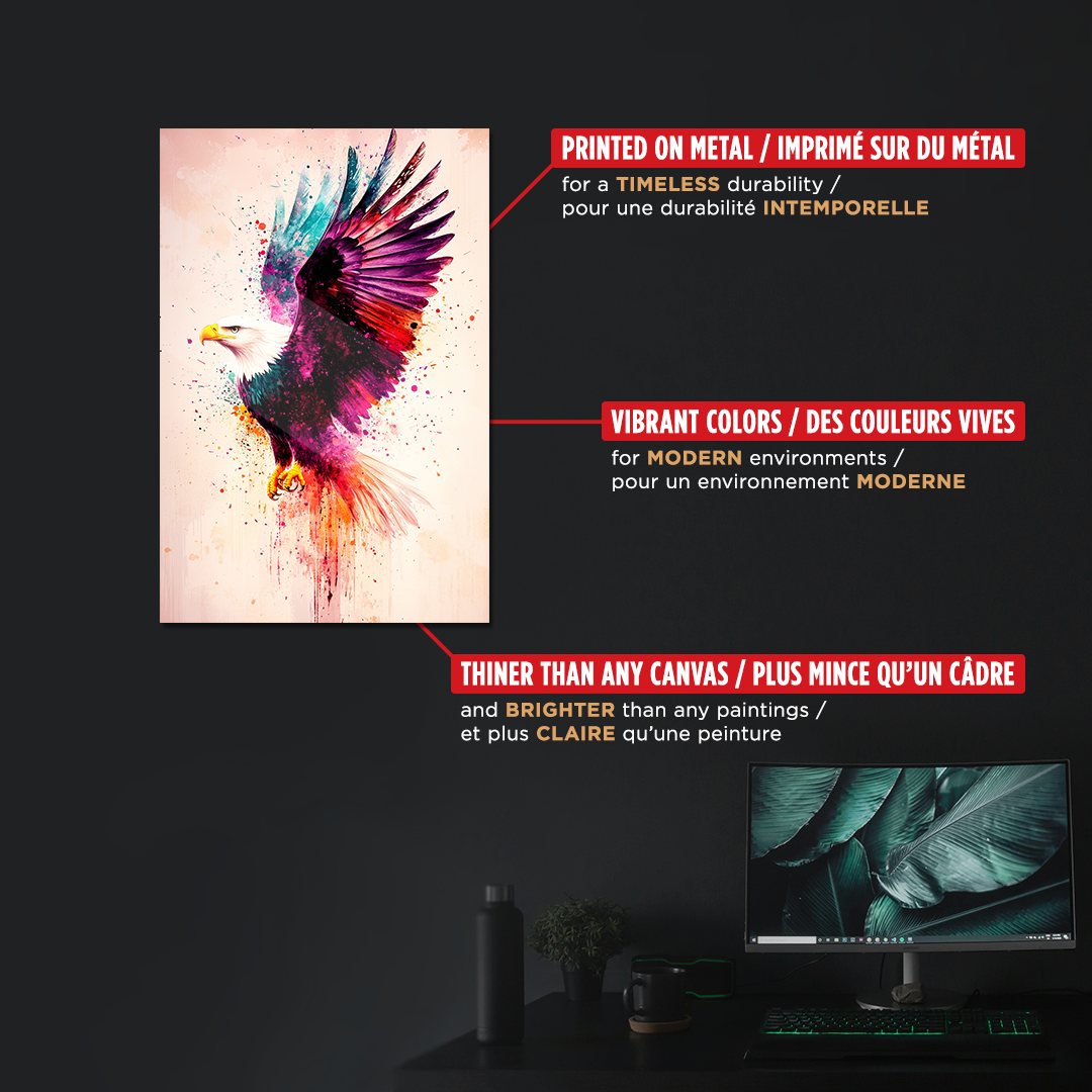 OUR COLLECTION - ABSTRACT - Proud Bird